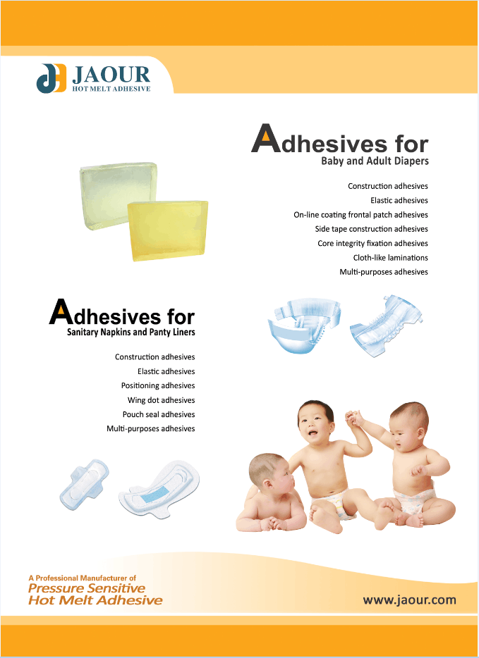 Kuning Atau Putih Transparan Psa Hot Melt Adhesive Popok Bayi Dan Sanitary Napkin Gunakan 0