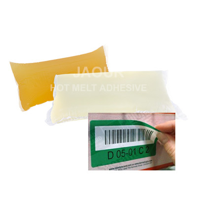 Karet Berbasis Hot Melt Adhesive Untuk Label OEM / ODM ISO14000 Ramah Lingkungan 1