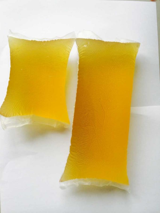 JAOUR Hot Melt Glue Adhesive Untuk Tas Parcel Kurir dengan Tack Kuat kuning muda dan lembut 0