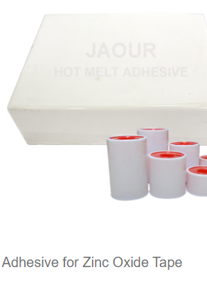 Zinc Oxide Hot Melt Pressure Sensitive Adhesive Untuk Ikatan Pita Medis 0