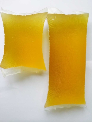 Transparent Solid Blocks Hot Melt PSA For PP Film Bottle Labelings