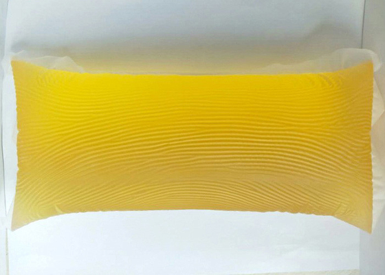 Cahaya Kuning Translucent Solid APAO Hot Melt Adhesive Dengan Sangat Tack