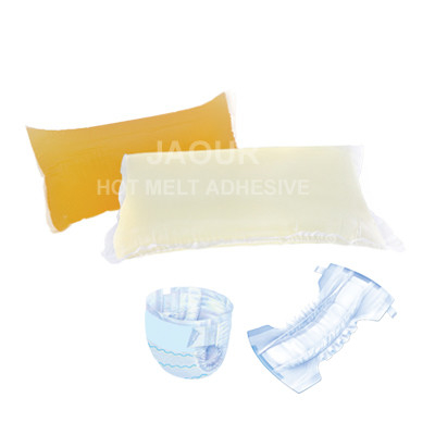 Perekat Melting Hot Yellow Transparent Adhesive Untuk Produsen